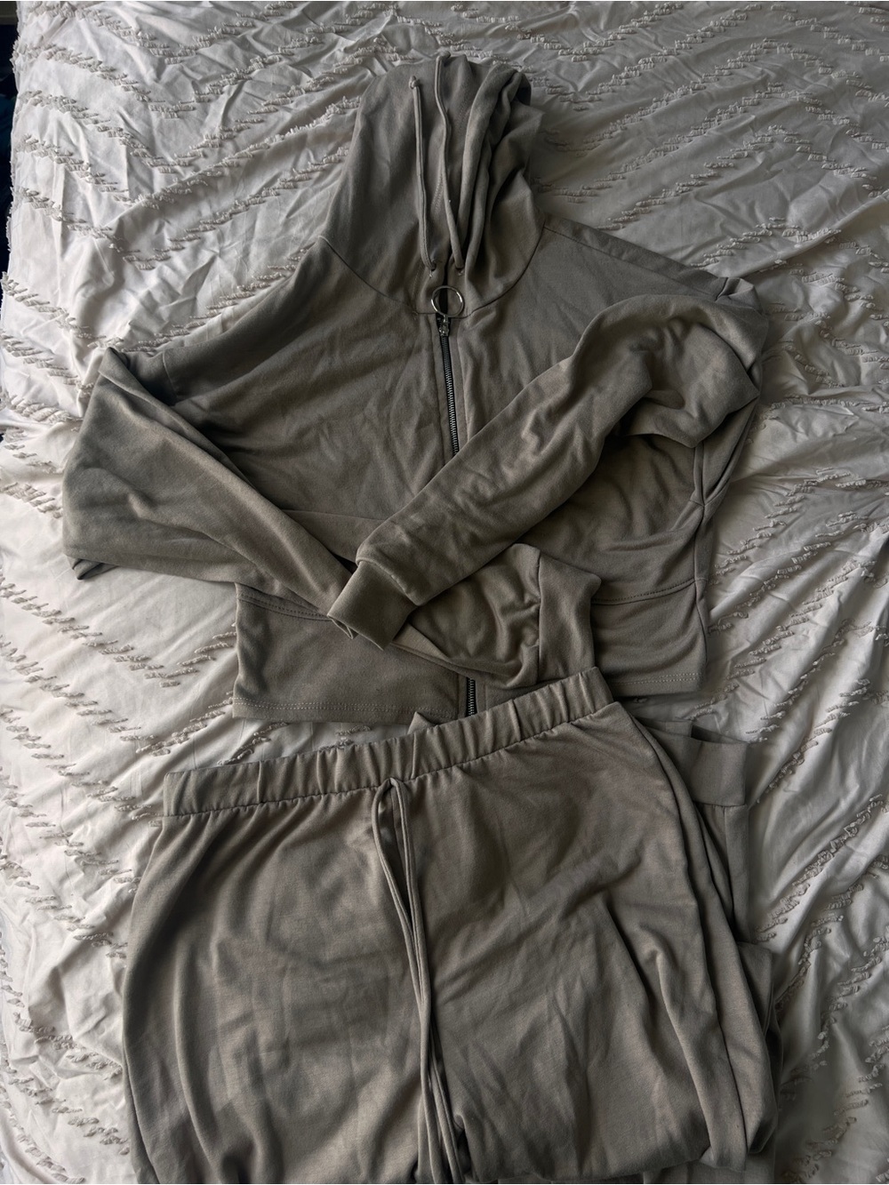 Cozy Two-Piece jogge Set - Taupe by fashion nova